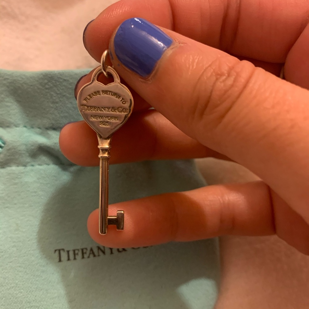 Tiffany & Co Heart Key Pendant
